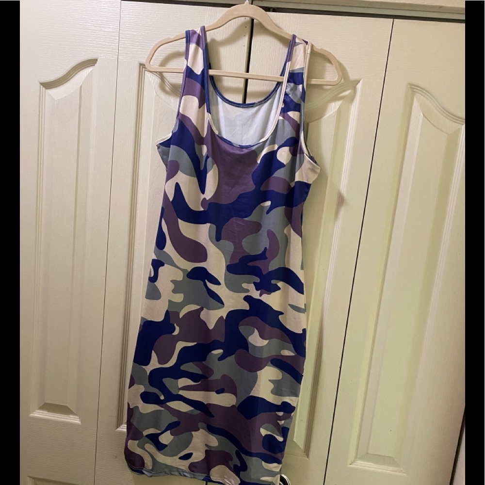 Camouflage Bodycon Dress